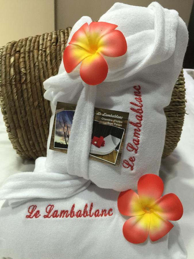 Le Lambablanc Bed and Breakfast Bras-Panon Zewnętrze zdjęcie