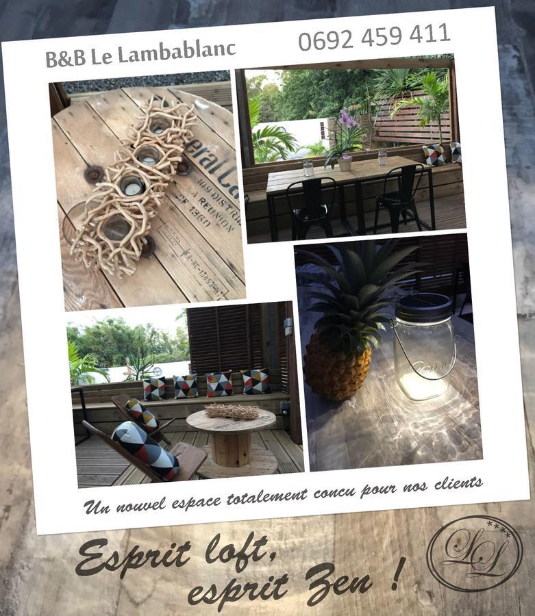 Le Lambablanc Bed and Breakfast Bras-Panon Zewnętrze zdjęcie